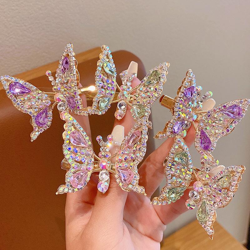 Flash Diamond Butterfly That Will Shake Hairpins Cute Children Headwear Girls Clips Woman Barrettes Hairgrips Hair Accessories
Flash Diamond Butterfly That Will Shake Hairpins Cute Children Headwear Girls Clips Woman Barrettes Hairgrips Hair Accessories
