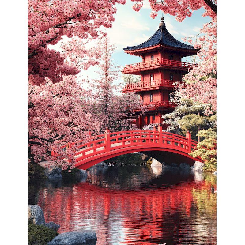 GATYZTORY Diy Painting By Numbers Kits Cherry Blossom Pavilio Scenery Picture With Number Acrylic Paint On Canvas Personalized G 30x20cm no frame
GATYZTORY Diy Painting By Numbers Kits Cherry Blossom Pavilio Scenery Picture With Number Acrylic Paint On Canvas Personalized G 30x20cm no frame