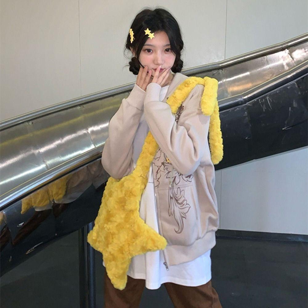 Подарки на день рождения Y2K, плюшевые сумки на плечо со звездами, сумки через плечо, кошелек, кошельки, сумки-мессенджер для девочек 
Подарки на день рождения Y2K, плюшевые сумки на плечо со звездами, сумки через плечо, кошелек, кошельки, сумки-мессенджер для девочек