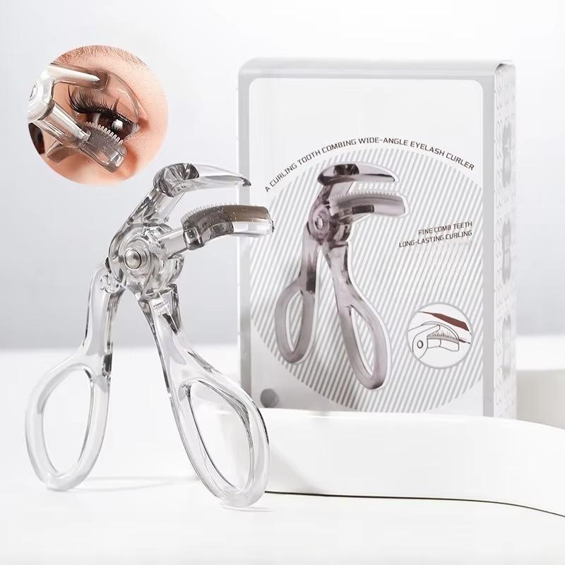 Transparent One-Clip Eyelash Curlers Easy To Operate Gecomo Long-Lasting Styling Wide-Angle and Partial Eyelash Curlers Portable
Transparent One-Clip Eyelash Curlers Easy To Operate Gecomo Long-Lasting Styling Wide-Angle and Partial Eyelash Curlers Portable