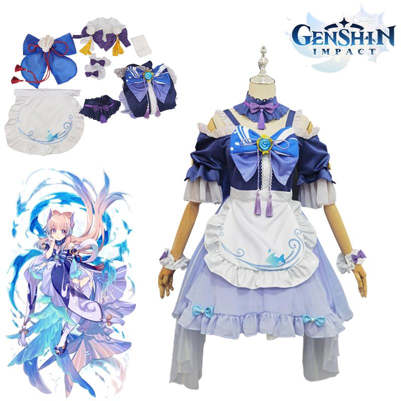 Сангономия Геншин Импакт Кокоми Костюм горничной Косплей Костюм Униформа Хэллоуин XXL
Сангономия Геншин Импакт Кокоми Костюм горничной Косплей Костюм Униформа Хэллоуин XXL
