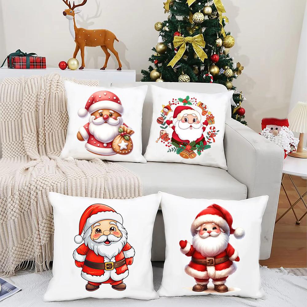 Merry Christmas Santa Claus Pillow Case Christmas Decorate Home Cushion Cover Holiday Pillowcase Xmas Gift for Family Friends
Merry Christmas Santa Claus Pillow Case Christmas Decorate Home Cushion Cover Holiday Pillowcase Xmas Gift for Family Friends