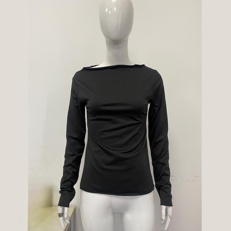 Европейская и американская весенне-осенняя мода, сексуальный базовый топ однотонной расцветки L чёрный
Европейская и американская весенне-осенняя мода, сексуальный базовый топ однотонной расцветки L чёрный