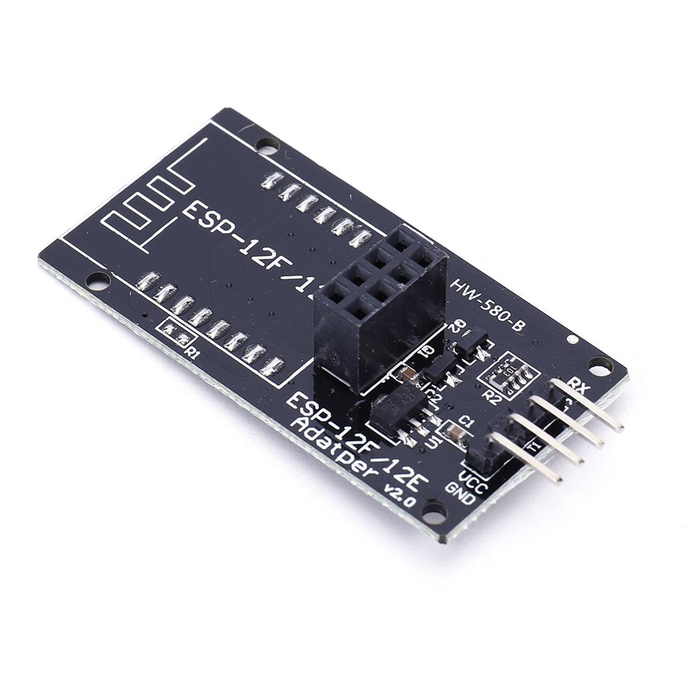 ESP8266 ESP-12E/12F Послідовний модуль плати WiFi 5 В Інтелектуальні іграшки Аксесуари ~G Adapter
ESP8266 ESP-12E/12F Послідовний модуль плати WiFi 5 В Інтелектуальні іграшки Аксесуари ~G Adapter