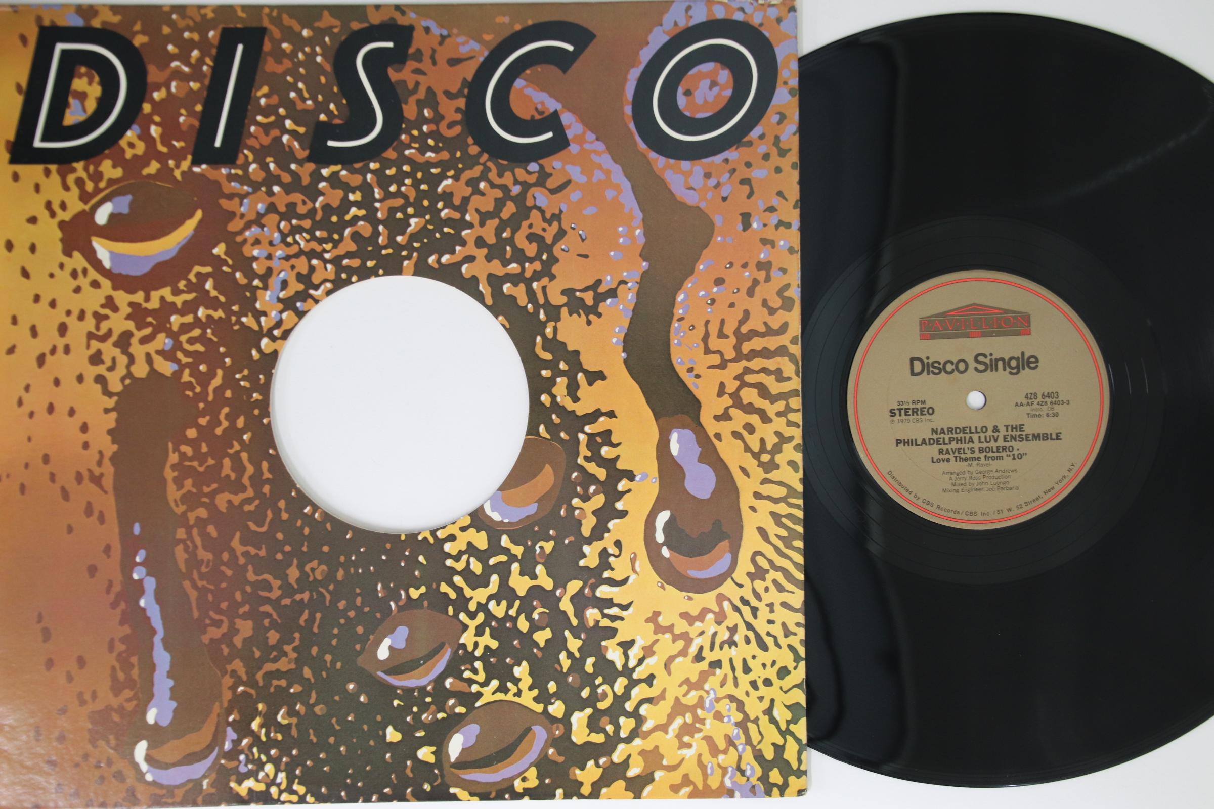 12inch Record NARDELLO - Ravel s Bolero 4Z86403 PAVILLION 1979 US Soul/Funk Used
12inch Record NARDELLO - Ravel s Bolero 4Z86403 PAVILLION 1979 US Soul/Funk Used