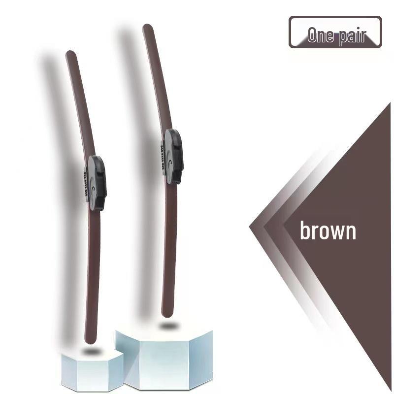 Colorful, Universal, Bone-Free Front Wiper Blade with Rubber Strip for Car Windshields
Colorful, Universal, Bone-Free Front Wiper Blade with Rubber Strip for Car Windshields