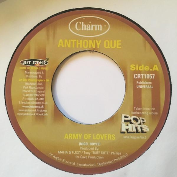 7-дюймовая пластинка ANTHONY QUE CAVE CREW Army Of Lovers Army Of Lovers Ve CRT1057 Charm 2005 Великобритания Регги Ска Даб Б/у
7-дюймовая пластинка ANTHONY QUE CAVE CREW Army Of Lovers Army Of Lovers Ve CRT1057 Charm 2005 Великобритания Регги Ска Даб Б/у