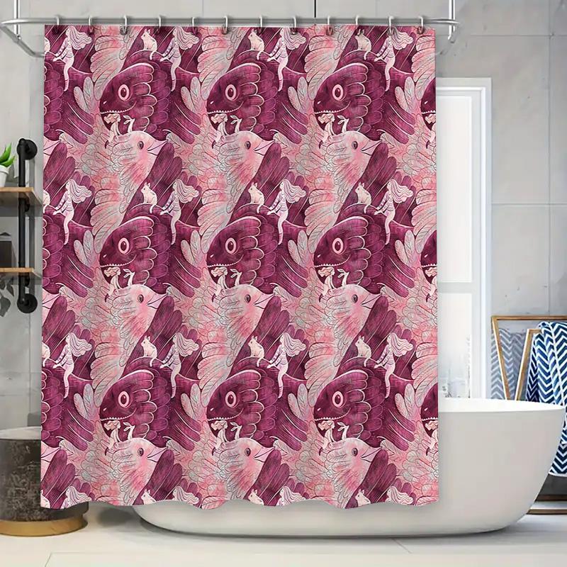 Floral Shower Curtain Vintage Botanical Flower Pattern Bathroom Decor Waterproof Fabric Washable Liner Set W60H190(CM)-1 Pcs
Floral Shower Curtain Vintage Botanical Flower Pattern Bathroom Decor Waterproof Fabric Washable Liner Set W60H190(CM)-1 Pcs