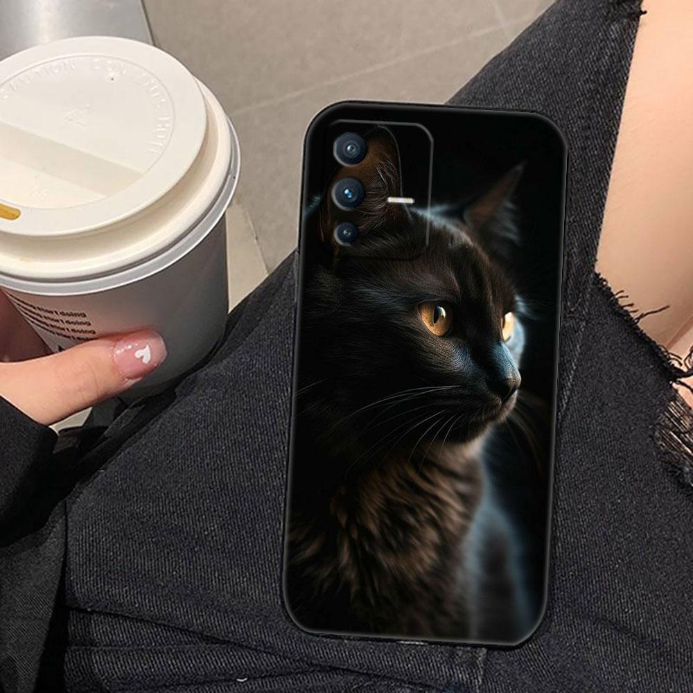 Black Cat Staring Eye Cover Phone Case For VIVO S1 V17 V20 V21 V23 V23E V25 V25E V27 V27E V29 V29E V30 V30E V40 TPU Case Funda VIVOV23E4G5G
Black Cat Staring Eye Cover Phone Case For VIVO S1 V17 V20 V21 V23 V23E V25 V25E V27 V27E V29 V29E V30 V30E V40 TPU Case Funda VIVOV23E4G5G