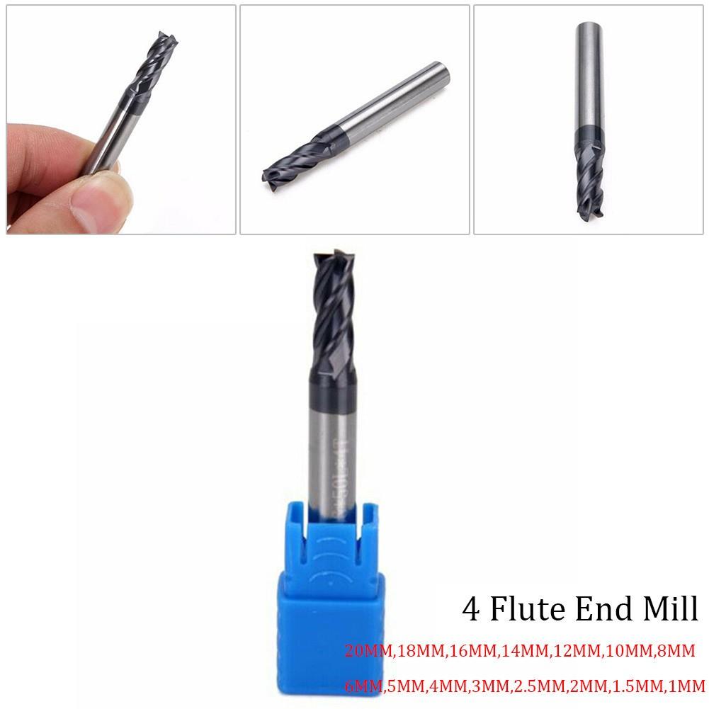 Solid Carbide End Mill 4 Teeth - AlTiN Coating Solid Carbide Milling Cutter For HPC 2.5mm
Solid Carbide End Mill 4 Teeth - AlTiN Coating Solid Carbide Milling Cutter For HPC 2.5mm