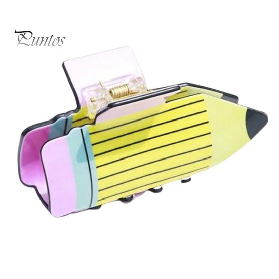 Коготь для волос в форме карандаша, заколка для волос с сильной фиксацией, заколка для волос на затылке, большой коготь акулы, аксессуары для волос жёлтый
Коготь для волос в форме карандаша, заколка для волос с сильной фиксацией, заколка для волос на затылке, большой коготь акулы, аксессуары для волос жёлтый