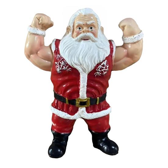 Christmas Muscular Santa Claus Figurine Body Builder Cartoon Santa Resin Statue Holiday Party Desktop Decoration Ornament Santa Claus
Christmas Muscular Santa Claus Figurine Body Builder Cartoon Santa Resin Statue Holiday Party Desktop Decoration Ornament Santa Claus