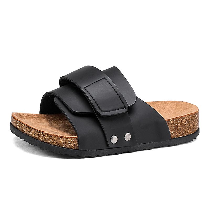 Children s Trendy Cork Birkenstock Half-Slippers: Four Seasons Casual Footwear for Medium and Large Kids 32-33 чорний
Children s Trendy Cork Birkenstock Half-Slippers: Four Seasons Casual Footwear for Medium and Large Kids 32-33 чорний