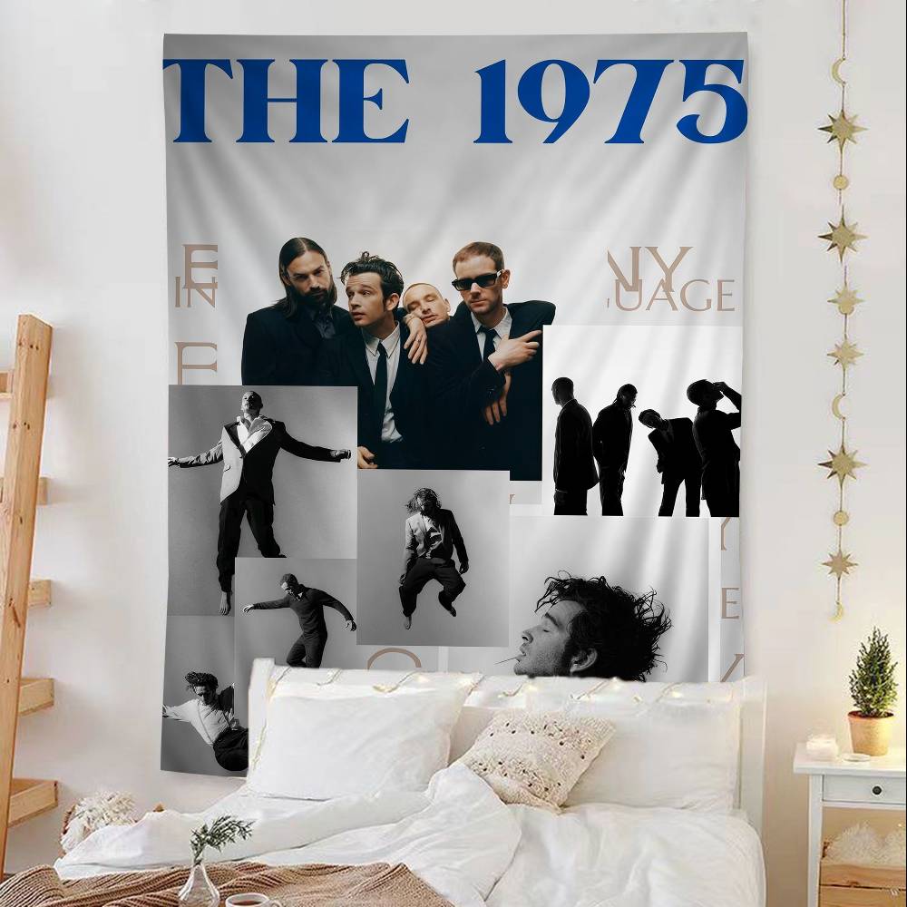 The 1975 Rock Band Anime Tapestry Hanging Tarot Hippie Wall Rugs Dorm Home Decor 74x94cm(29x37in)
The 1975 Rock Band Anime Tapestry Hanging Tarot Hippie Wall Rugs Dorm Home Decor 74x94cm(29x37in)