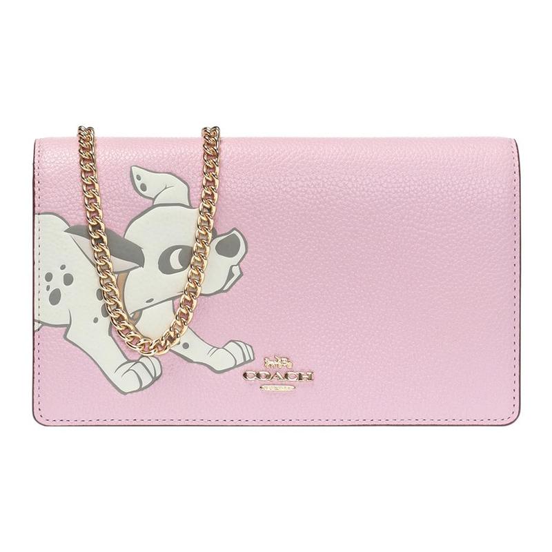 COACH Callie 20 Disney Dalmatians Collaboration Printed Chain Flap Leather Shoulder Bag Small Women s Pink рожевий
COACH Callie 20 Disney Dalmatians Collaboration Printed Chain Flap Leather Shoulder Bag Small Women s Pink рожевий