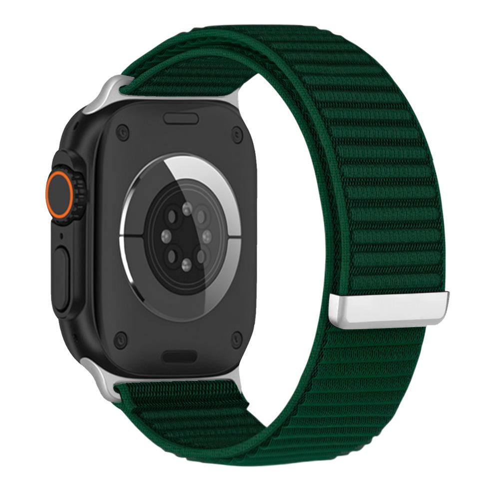 Apple Watch Band: Wilderness Mountain Pattern, Nylon Woven, Style S1098 38/40/41(S10)42MM
Apple Watch Band: Wilderness Mountain Pattern, Nylon Woven, Style S1098 38/40/41(S10)42MM