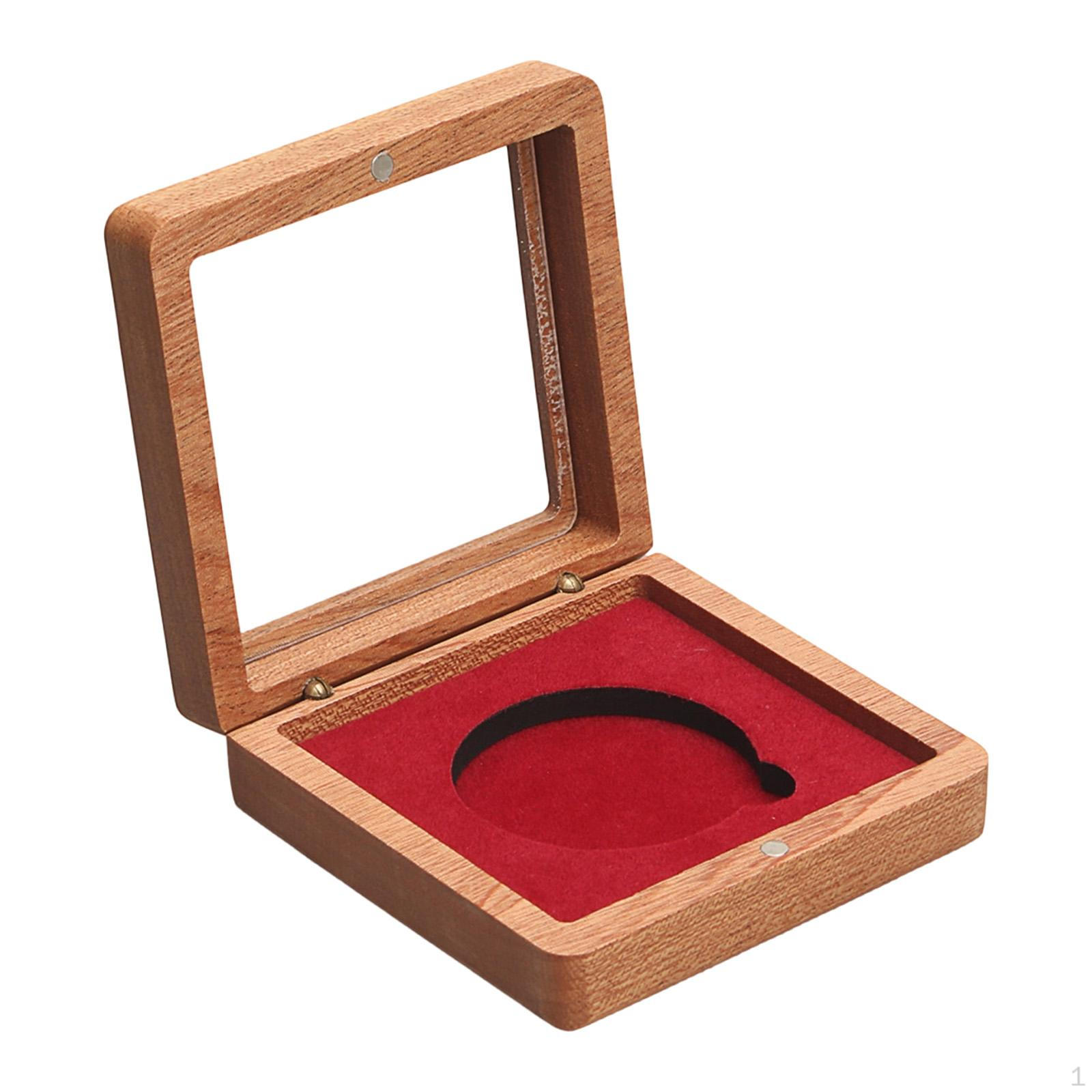 Presentation Box with Transparent Lid, Lined Velvet Inside, Storage for Commemorative Coins красный
Presentation Box with Transparent Lid, Lined Velvet Inside, Storage for Commemorative Coins красный