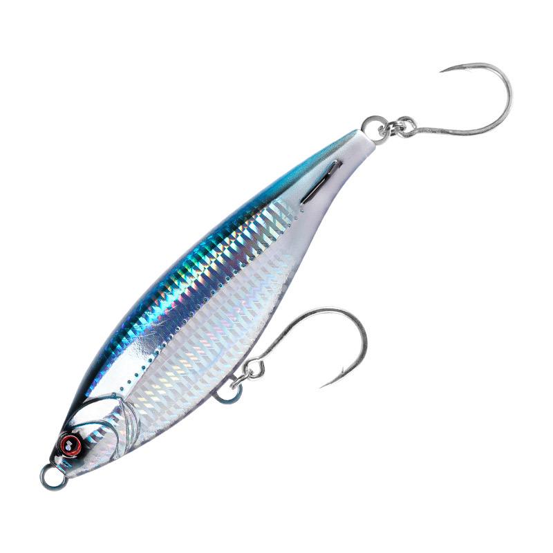 NOEBY Integrated Sinking Steel Wire Pencil Lure for Sea Fishing - Tuna, GT, Sea Bass, Mackerel Boat Fishing Bait 115mm, 43g
NOEBY Integrated Sinking Steel Wire Pencil Lure for Sea Fishing - Tuna, GT, Sea Bass, Mackerel Boat Fishing Bait 115mm, 43g