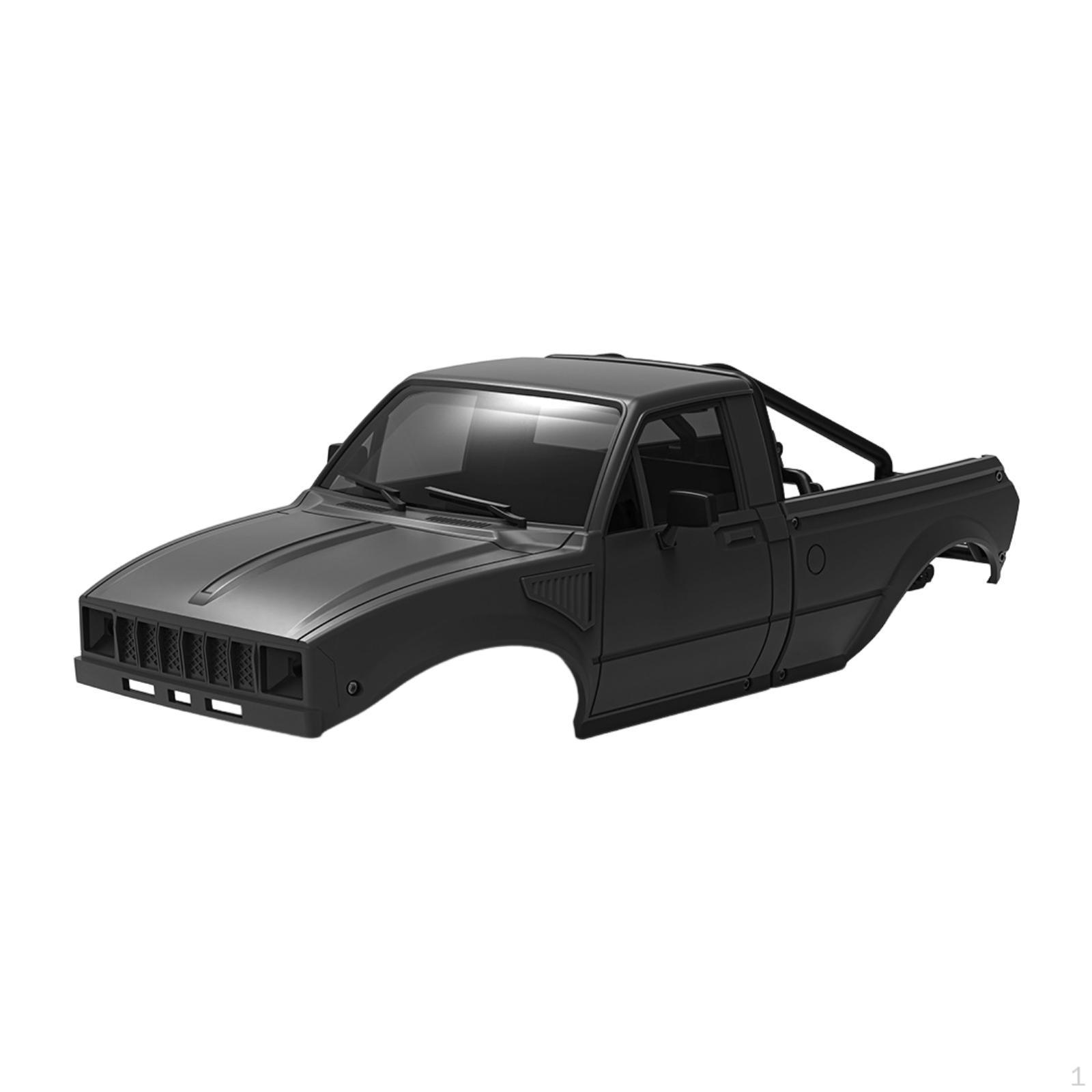 Body with Easy Assembly, Practical Replacement, High-strength Assembly for 1/24 RC Crawlers чорний
Body with Easy Assembly, Practical Replacement, High-strength Assembly for 1/24 RC Crawlers чорний