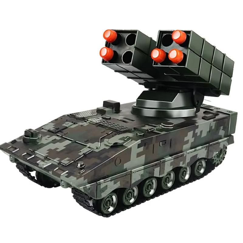 Simulation Can launch Remote Controlled Missile Vehicle Tracked Tank Children Toy Car 2.4G Electric Rechargeable RC Car
Simulation Can launch Remote Controlled Missile Vehicle Tracked Tank Children Toy Car 2.4G Electric Rechargeable RC Car