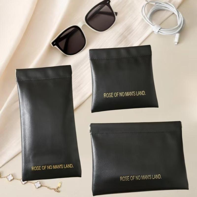 Автоматическое закрытие на кнопку, ПУ косметичка, мини портативная косметичка для помады, наушников, кошелька, органайзер чёрный
Автоматическое закрытие на кнопку, ПУ косметичка, мини портативная косметичка для помады, наушников, кошелька, органайзер чёрный