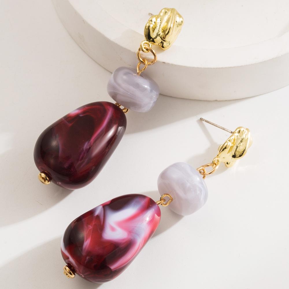 Metal Resin Oval Geometric Dangle Earrings for Women New Simple Trend Design Zircon Party AccessoriesZAA красный
Metal Resin Oval Geometric Dangle Earrings for Women New Simple Trend Design Zircon Party AccessoriesZAA красный