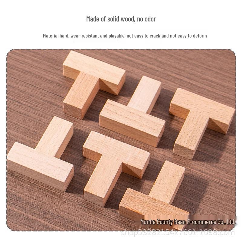 T-Shaped Level 10 Puzzle: Brain-Teasing Adult Decompression Toy
T-Shaped Level 10 Puzzle: Brain-Teasing Adult Decompression Toy