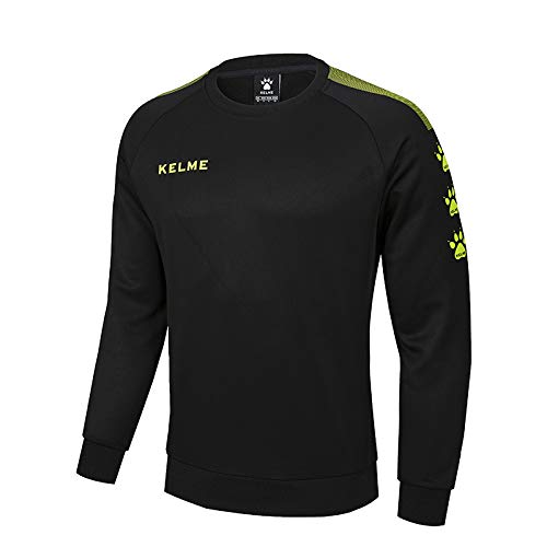 Kelme Men s Pullover Sweatshirt, Long Sleeve Crew Neck, Training Print (Black, Size Small)
Kelme Men s Pullover Sweatshirt, Long Sleeve Crew Neck, Training Print (Black, Size Small)