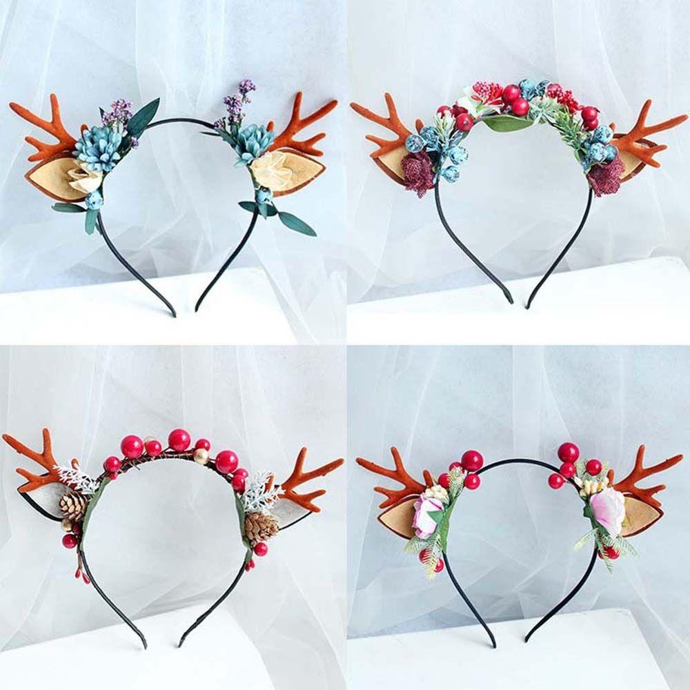 Branch Deer Horns Flower Hair Accessories Women Hair Band Korean Style Head Hoop Antlers Headband
Branch Deer Horns Flower Hair Accessories Women Hair Band Korean Style Head Hoop Antlers Headband