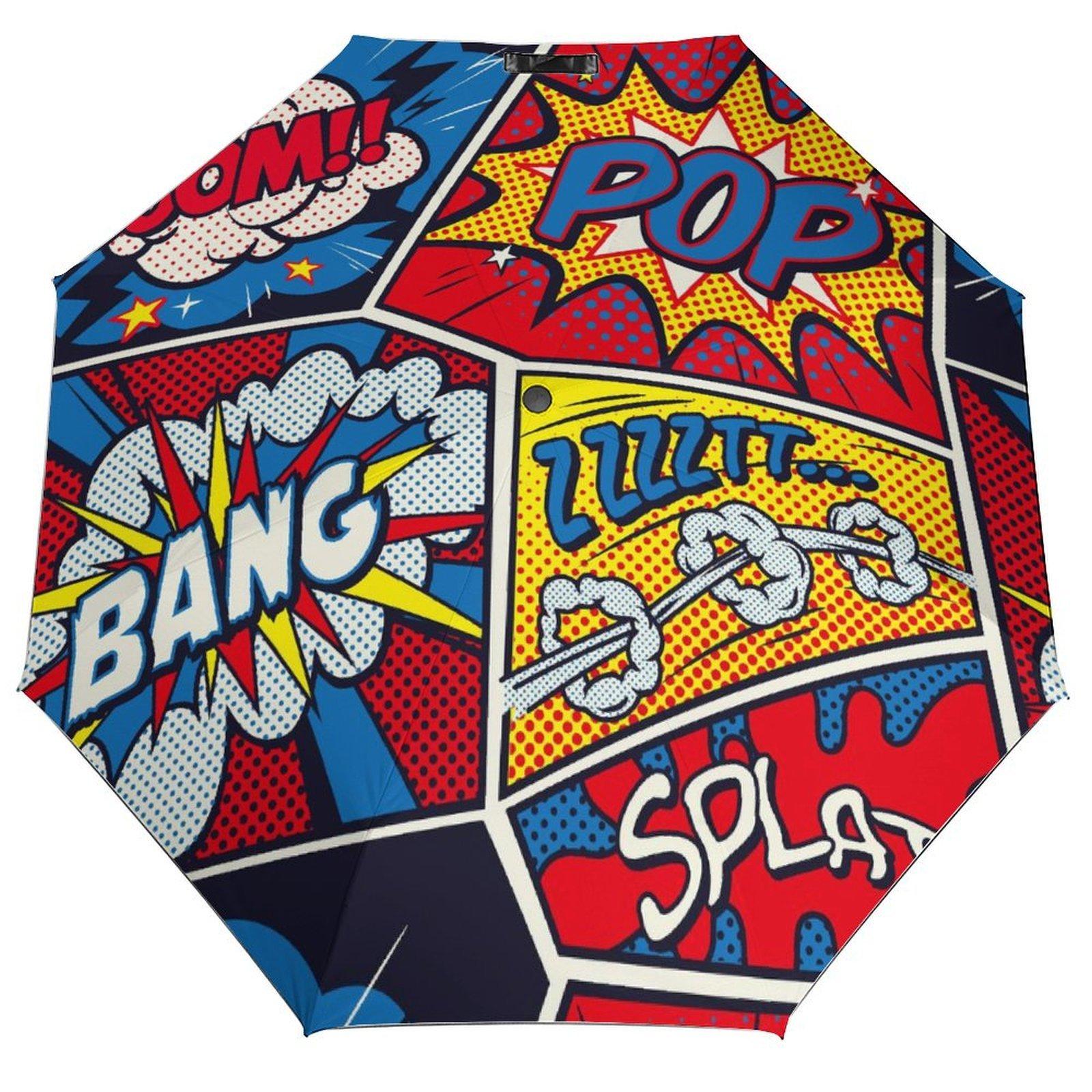 1 Pack Automatic Umbrella With Waterproof Surface And Solid Frame For Travel Convenience In Graffiti Style чорний
1 Pack Automatic Umbrella With Waterproof Surface And Solid Frame For Travel Convenience In Graffiti Style чорний