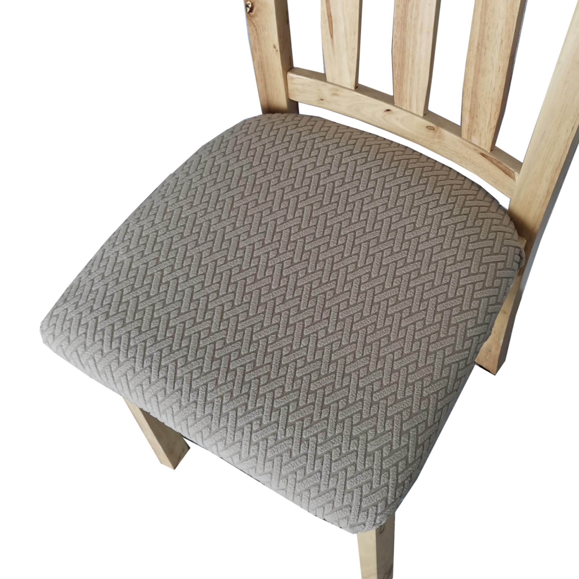 All-Season Solid Color Chair Cushion Cover - Thick Elastic Jacquard Slipcover for Dining & Office Chairs
All-Season Solid Color Chair Cushion Cover - Thick Elastic Jacquard Slipcover for Dining & Office Chairs