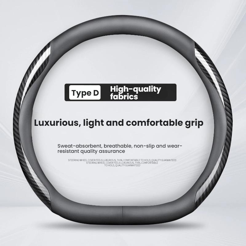Car Steering Wheel Cover Carbon Fiber Thin and Light Durable Non-slip Suitable Steering Wheel Cover For MG 5 2026 Car Interior
Car Steering Wheel Cover Carbon Fiber Thin and Light Durable Non-slip Suitable Steering Wheel Cover For MG 5 2026 Car Interior