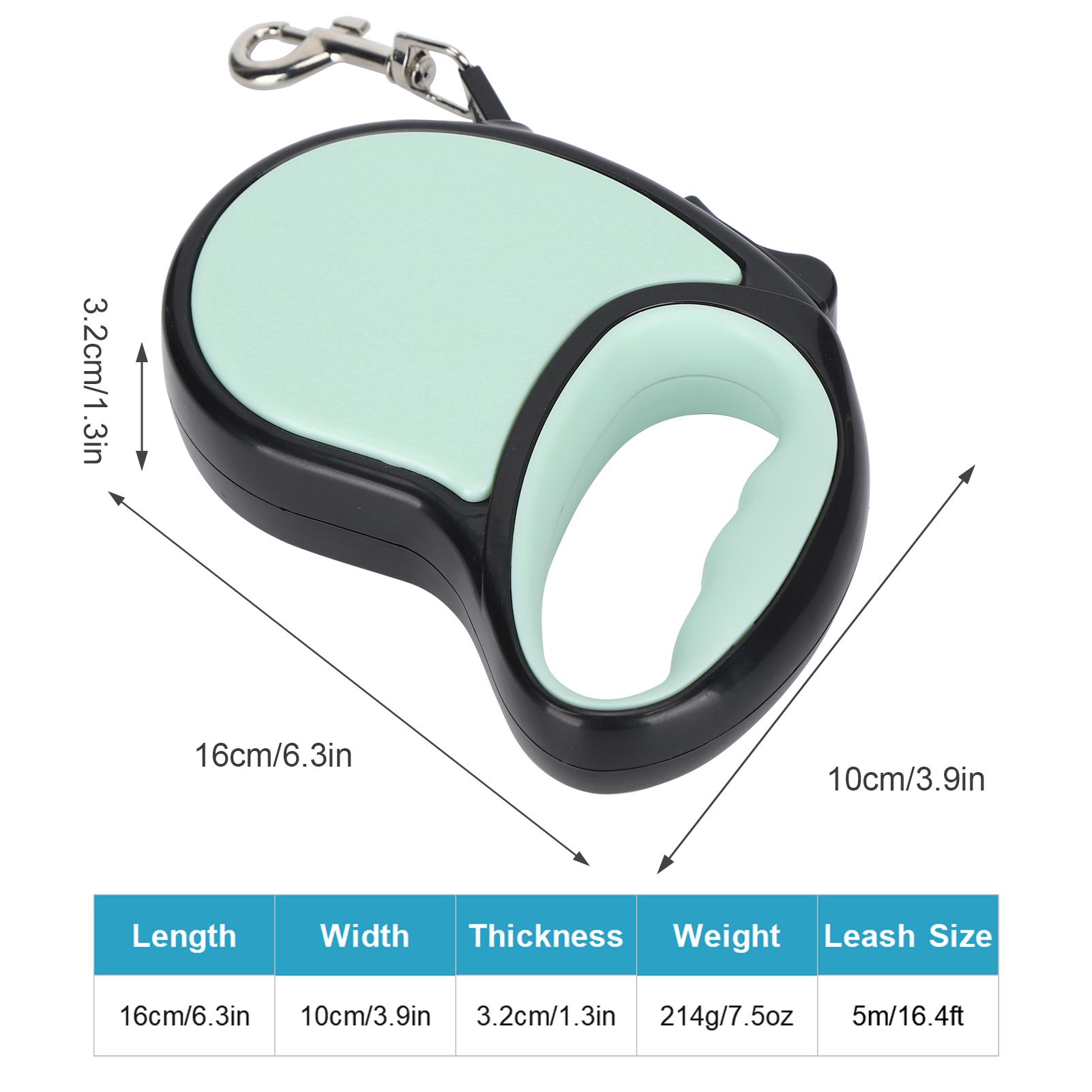 3/5M Retractable Dog Leash Automatic Haulage Rope Dog Walking Supplies AntiSlip Handle 360 Degrees Rotate Without Tangles 3M зелёный
3/5M Retractable Dog Leash Automatic Haulage Rope Dog Walking Supplies AntiSlip Handle 360 Degrees Rotate Without Tangles 3M зелёный