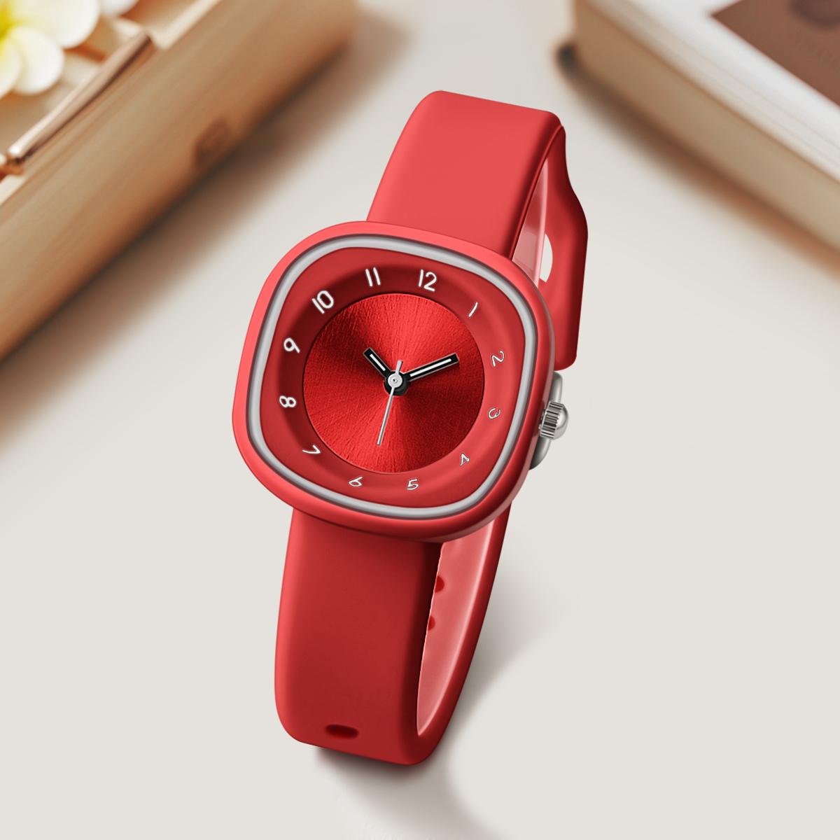 Простые женские часы кварцевые наручные часы женские часы подарок часы на День святого Валентина красный
Простые женские часы кварцевые наручные часы женские часы подарок часы на День святого Валентина красный