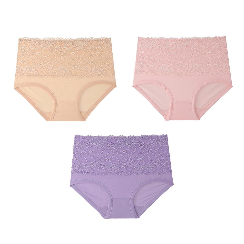 3pcs Women s Briefs High Waisted Lace Underwear Soft Full Coverage Seamless Panties Stretch Underpants L
3pcs Women s Briefs High Waisted Lace Underwear Soft Full Coverage Seamless Panties Stretch Underpants L