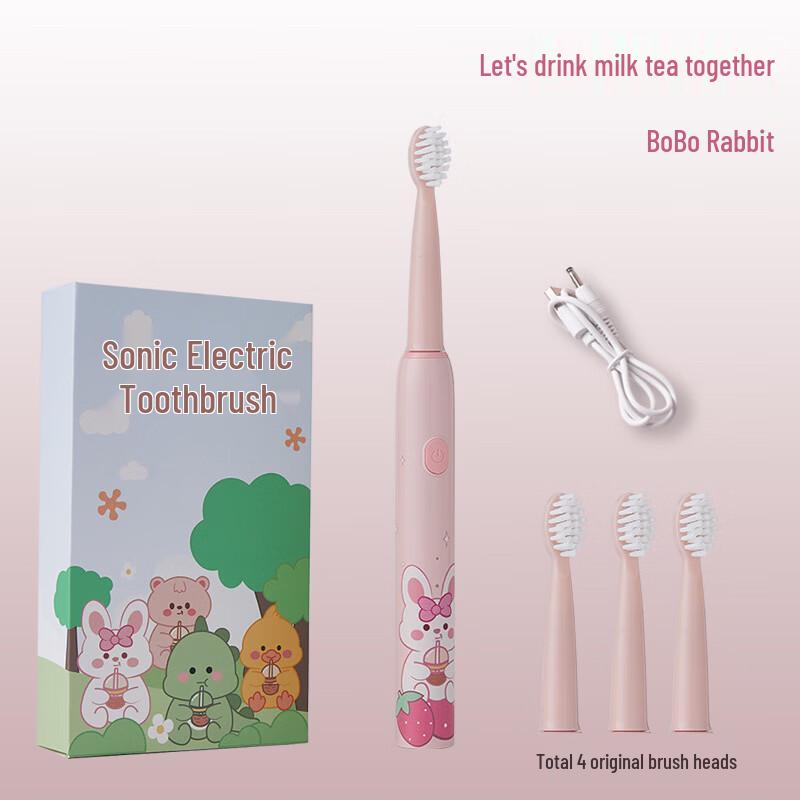 Brangdy Bo Bo Rabbit Kids Sonic Electric Toothbrush CN plug (adapter included)
Brangdy Bo Bo Rabbit Kids Sonic Electric Toothbrush CN plug (adapter included)