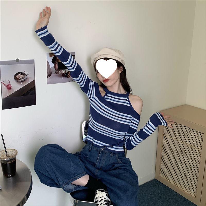 Women s Slim Off-Shoulder Striped Long-Sleeve Knit Sweater for 2025 Spring & Autumn One size fits all (recommended for 35-60 kg)
Women s Slim Off-Shoulder Striped Long-Sleeve Knit Sweater for 2025 Spring & Autumn One size fits all (recommended for 35-60 kg)