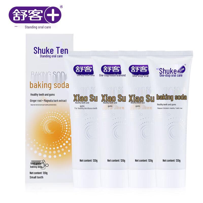 Saky Baking Soda Teeth & Gum Care Toothpaste 4-Pack
Saky Baking Soda Teeth & Gum Care Toothpaste 4-Pack