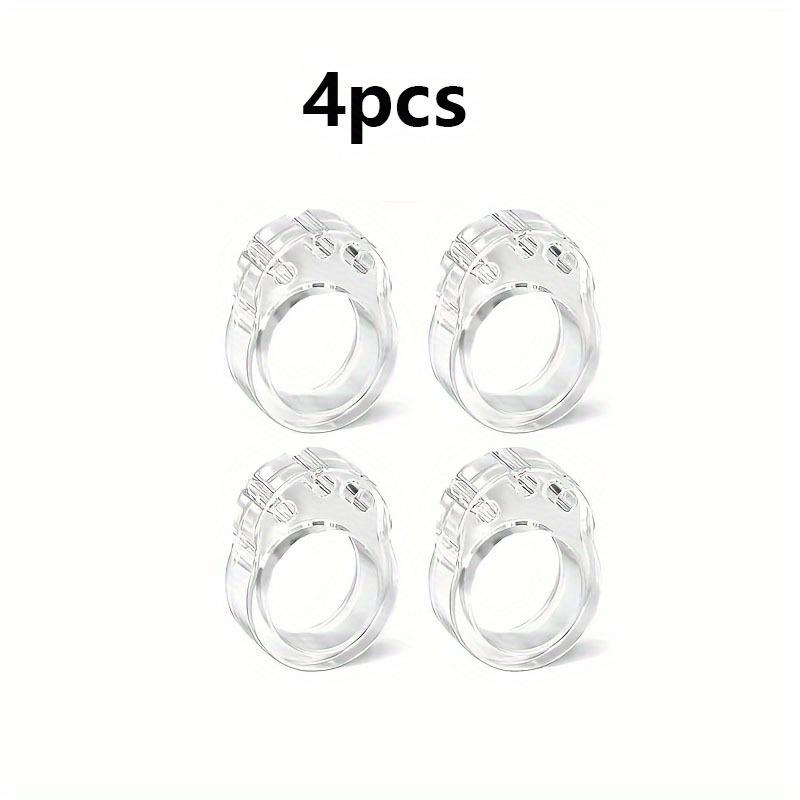 4 шт. Прозрачное силиконовое одинарное кольцо уплотнительное кольцо буферный дверной барьер, бытовая противоударная накладка, противоударная накладка глушителя Style 1
4 шт. Прозрачное силиконовое одинарное кольцо уплотнительное кольцо буферный дверной барьер, бытовая противоударная накладка, противоударная накладка глушителя Style 1