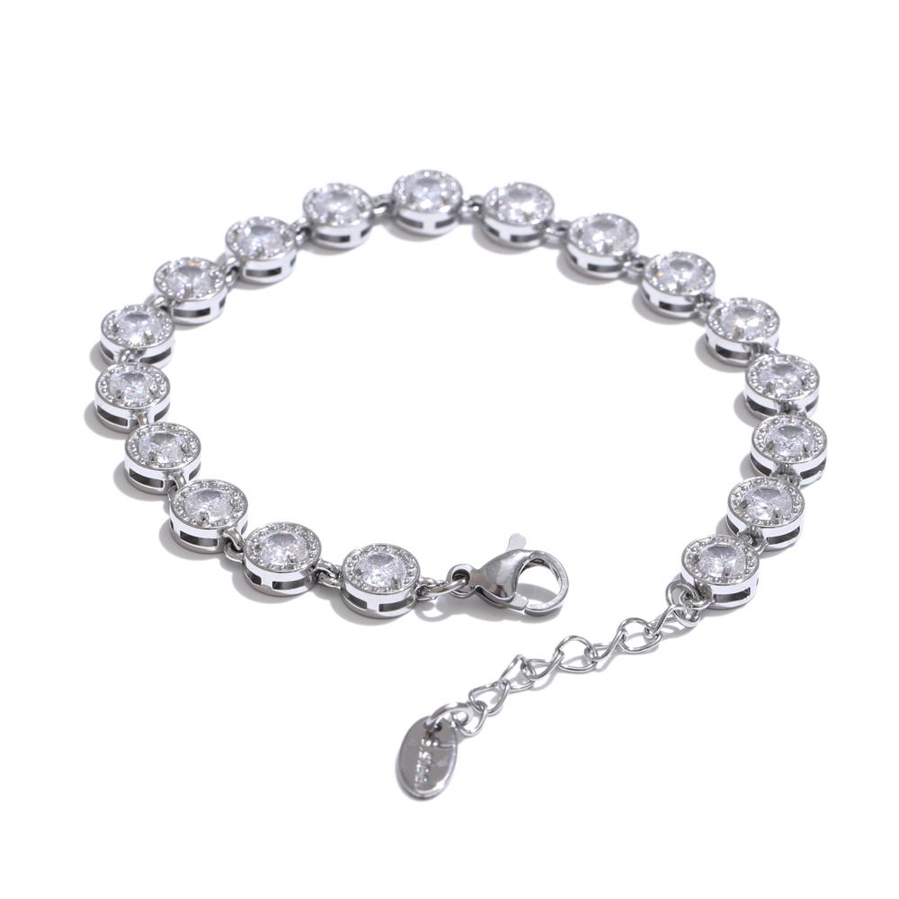 Yhpup Popular Shiny Cubic Zirconia Chain Luxury Necklace Bracelet Bangle Gold Color Platinum Plated Temperament Jewelry New
Yhpup Popular Shiny Cubic Zirconia Chain Luxury Necklace Bracelet Bangle Gold Color Platinum Plated Temperament Jewelry New