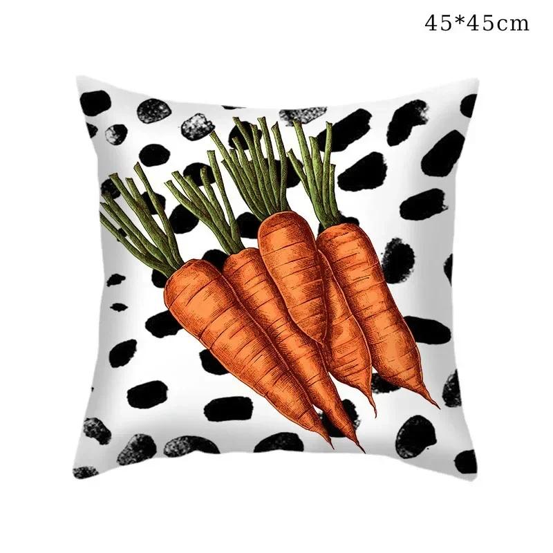 Easter Pillowcase Happy Party Eaters Carrot Waist Sofa Car Cushion Cover 30x30cm чёрный
Easter Pillowcase Happy Party Eaters Carrot Waist Sofa Car Cushion Cover 30x30cm чёрный