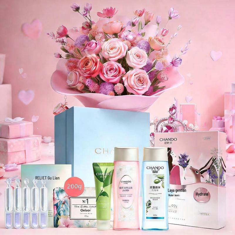 Chando Deluxe Skincare & Body Care Gift Set
Chando Deluxe Skincare & Body Care Gift Set