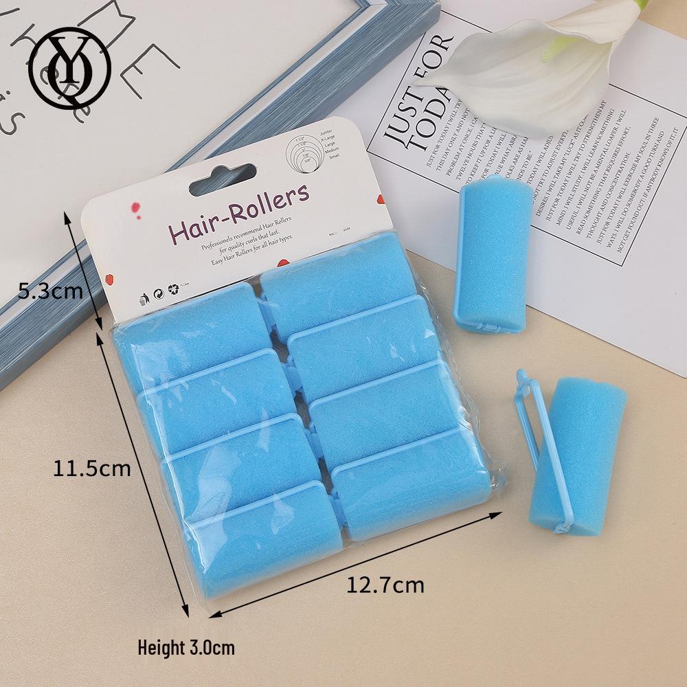 Большие бигуди для завивки волос без нагрева - пушистая челка без повреждения с дизайном из восьми символов Sponge Hair Rollers 3.0 (8 pieces) синий
Большие бигуди для завивки волос без нагрева - пушистая челка без повреждения с дизайном из восьми символов Sponge Hair Rollers 3.0 (8 pieces) синий