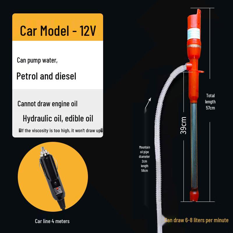 Black Scorpion 12V Electric Oil/Water Transfer Pump
Black Scorpion 12V Electric Oil/Water Transfer Pump