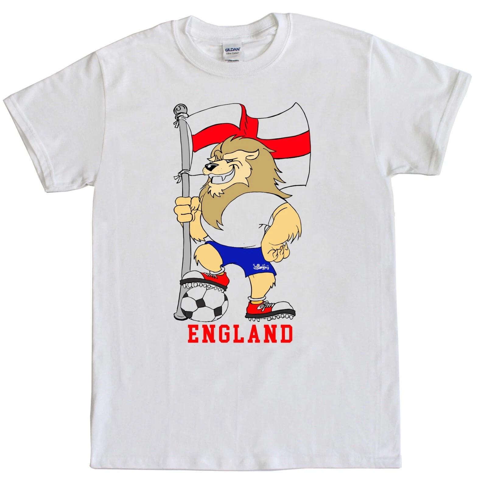 England Lion football 2024 t shirt St George s Cross Three Lions Sports Top S
England Lion football 2024 t shirt St George s Cross Three Lions Sports Top S