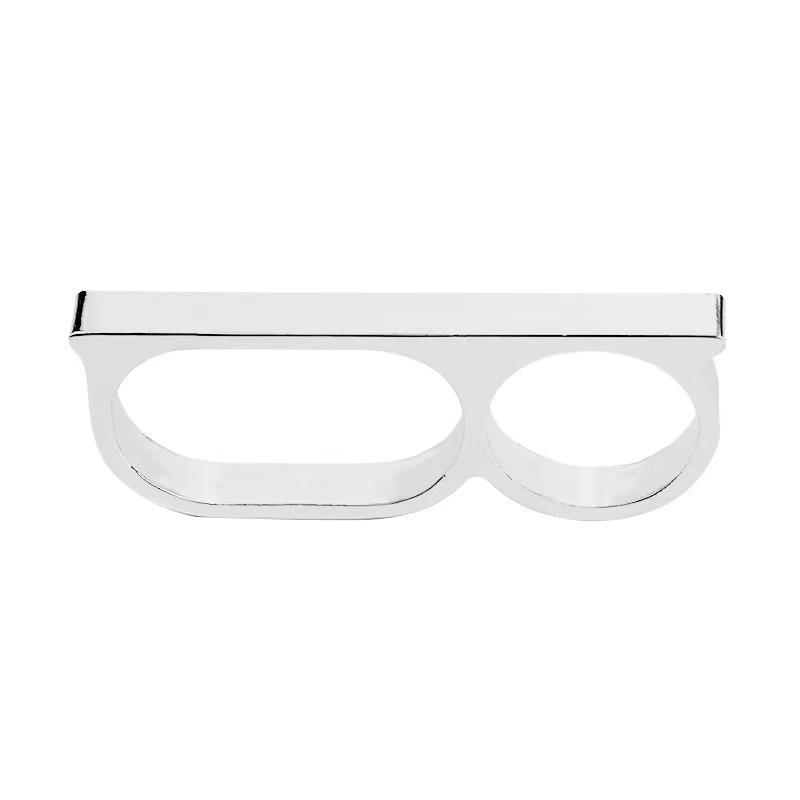 Преувеличенное кольцо на два пальца мужское кольцо для защиты и нападения хип-хоп кольцо на костяшку панка bague homme Мужские подарочные кольца
Преувеличенное кольцо на два пальца мужское кольцо для защиты и нападения хип-хоп кольцо на костяшку панка bague homme Мужские подарочные кольца