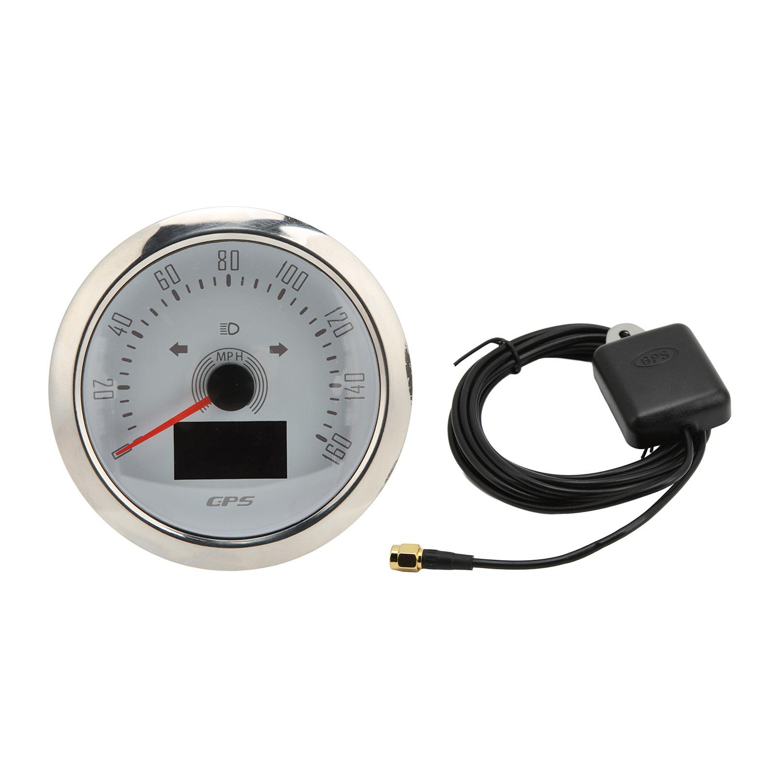 GPS Speedometer 0‑160MPH LCD Screen IP67 Waterproof Colourful Backlit for Cars Boats RVs Yachts
GPS Speedometer 0‑160MPH LCD Screen IP67 Waterproof Colourful Backlit for Cars Boats RVs Yachts