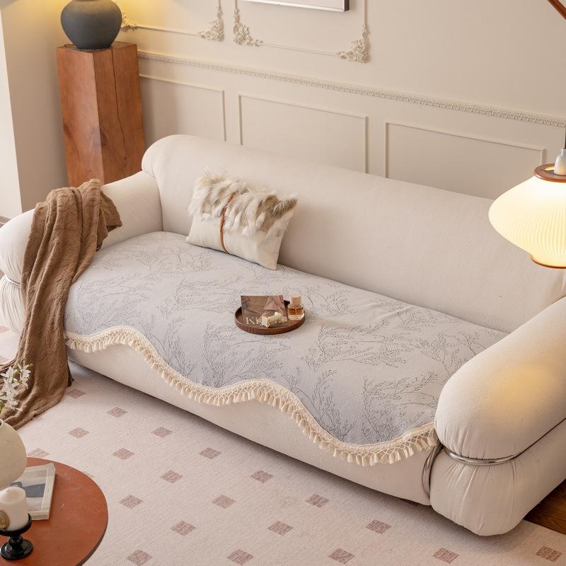 French Skirt Special-Shaped Sofa Cushion New Four-Season Universal High-End Straight Sofa Seat Cushion Non-Slip Cover 90*90cm
French Skirt Special-Shaped Sofa Cushion New Four-Season Universal High-End Straight Sofa Seat Cushion Non-Slip Cover 90*90cm