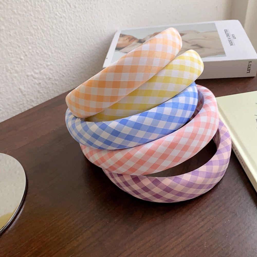Wide Brim Sweet Hair Hoop Solid Color Korean Style Hair Hoop Elegant Lattice Headband Girls/Female
Wide Brim Sweet Hair Hoop Solid Color Korean Style Hair Hoop Elegant Lattice Headband Girls/Female