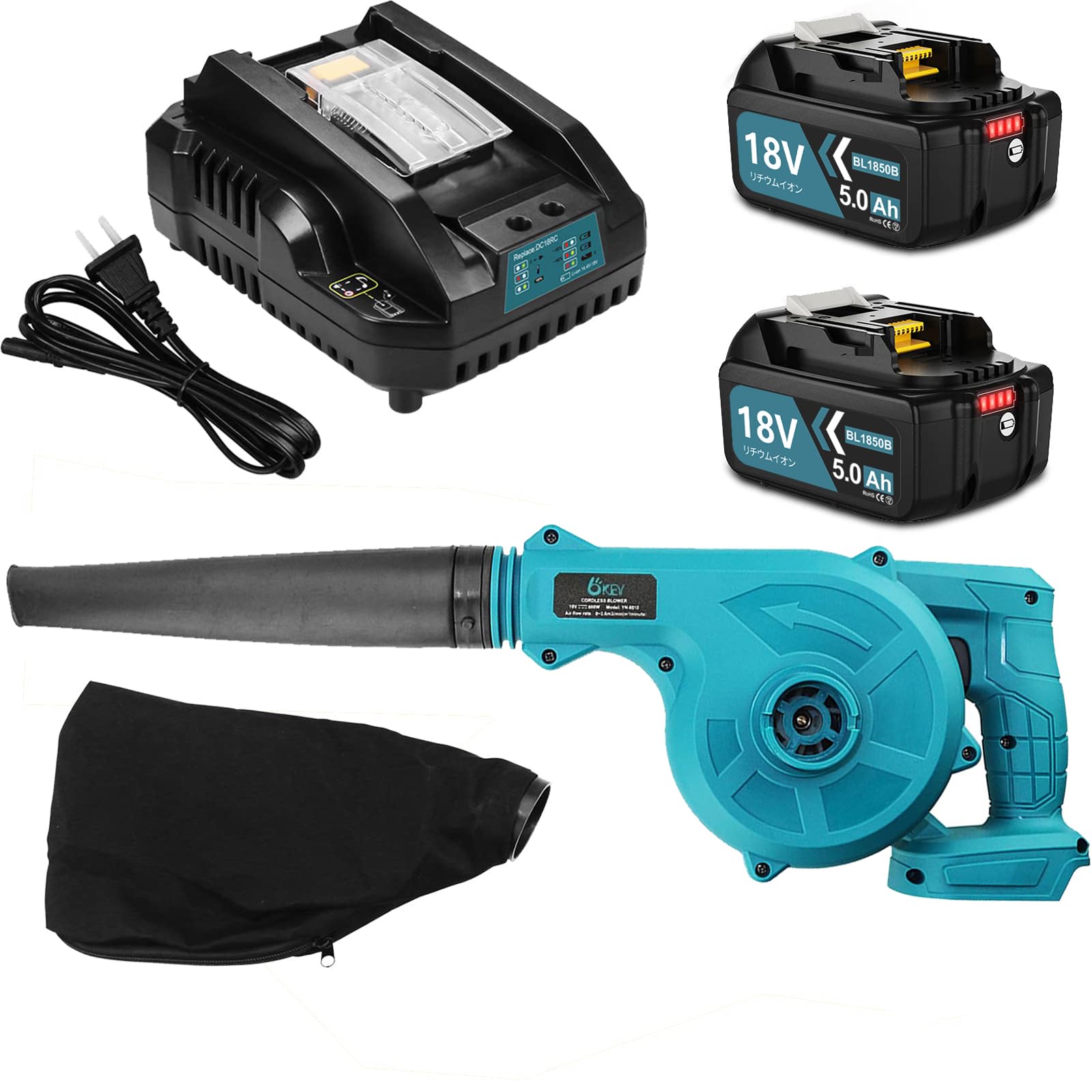 Аккумуляторная воздуходувка VANKO совместима с Makita 18v 2 и Makita, триггерный воздуходув и воздуходувка для сдувания пыли, опавшей в саду, для мытья автомобилей
Аккумуляторная воздуходувка VANKO совместима с Makita 18v 2 и Makita, триггерный воздуходув и воздуходувка для сдувания пыли, опавшей в саду, для мытья автомобилей